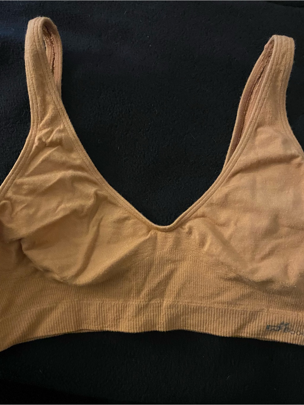 Boody Seamless Scoop Neck Sports Bra In Tan — image 5 of 7